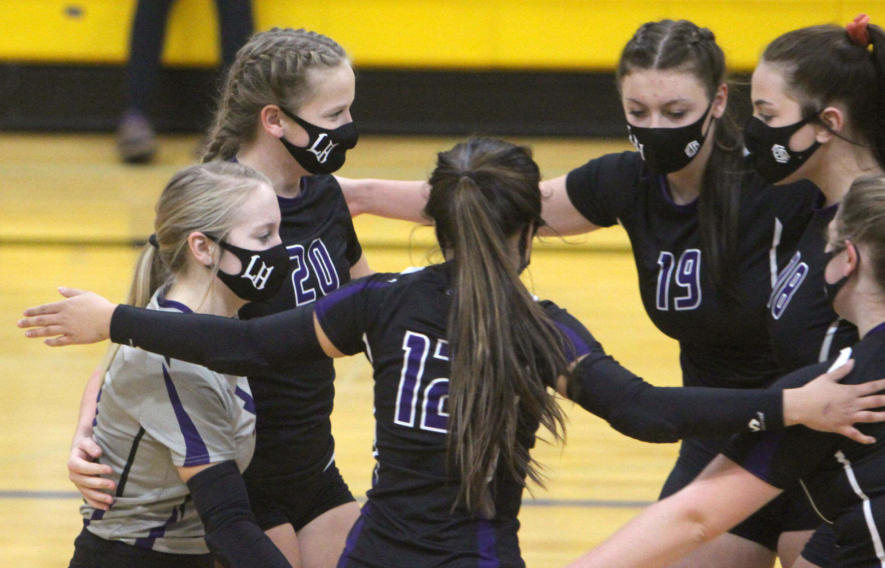Lake Holcombe at Cornell volleyball 10-15-20